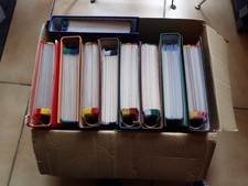 DOCUMENTS DE LA POSTE 9 CLASSEURS, . 74-79/84-89/94-99.  ...28  Kg. / 13