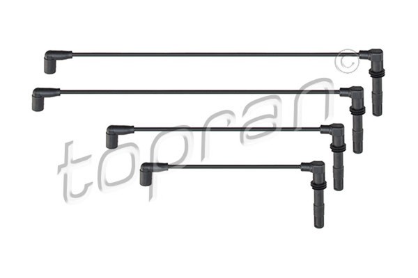 Topran ZüNdleitungssatz 108 959 FüR 1J1 6E1 VW Golf A2 Seat Audi Lupo 1J2 Bora 4-image