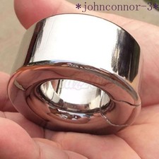 Men Enhancer Chastity Rings Heavy Duty Magnetic Stainless steel Ball Stretcher