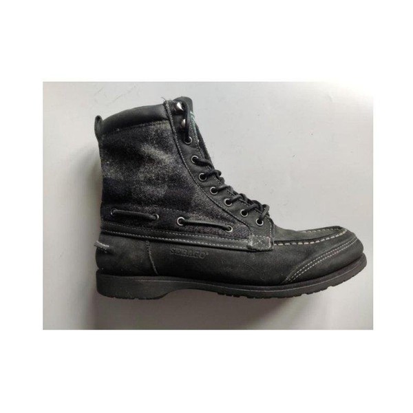 Women Sebago Boots Grey Nubuck 40.5