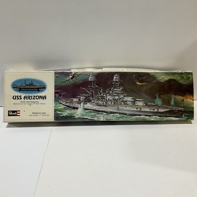 Revell USS Arizona Battleship Scale Model Ship Kit H-302 NIB