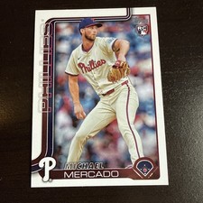 2025 Topps Series 2 - Michael Mercado #582 (RC)