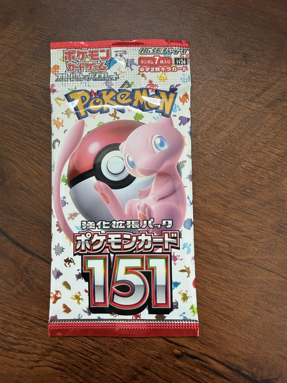 Pokemon Card 151 Booster Pack 1 Pack Sealed Japanese Scarlet Violet