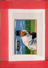 1951 Bowman #83 Carl Scheib EX Excellent Athletics ID:76286