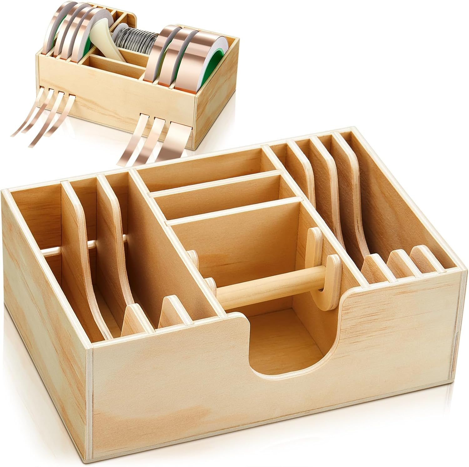 Wooden Copper Foil Dispenser Stained Glass Copper Foil Tape Copper Foil Tape Art