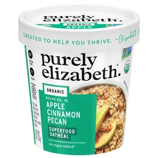 Purely Elizabeth Oatmeal Cup Apple Cinnamon 2 oz (Pack of 12)