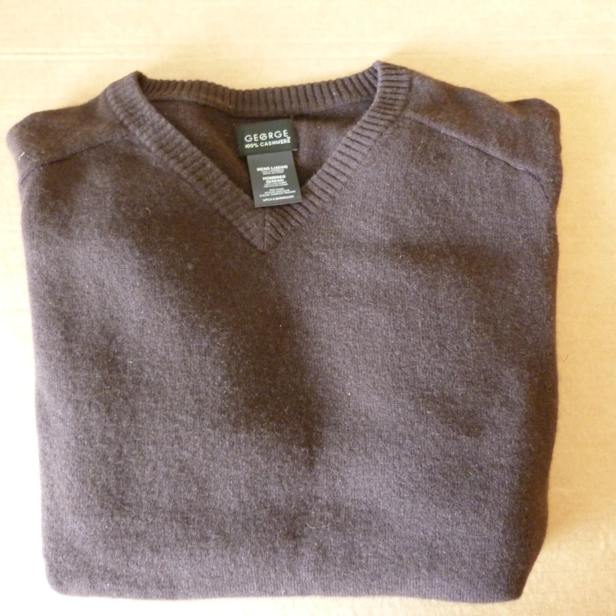 George clearance cashmere sweater