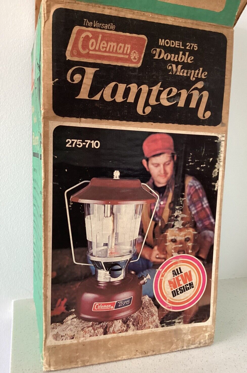 Coleman - コールマン　Coleman model:275  6/1982 Vintage Coleman 1982 Model 275 Brown Lantern with Clamshell