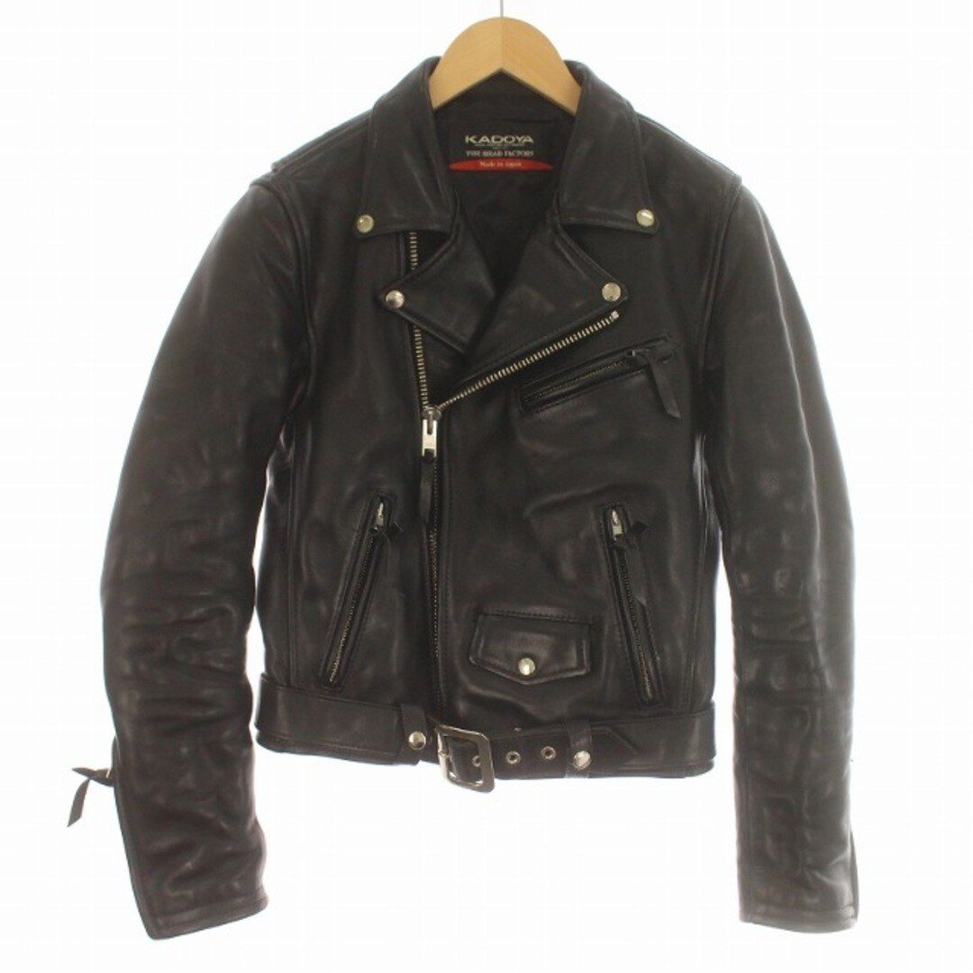 KADOYA THE HARD FACTORY ブラックジャケット KADOYA THE HARD FACTORY ブラックジャケット KADOYA THE HARD FACTORY
