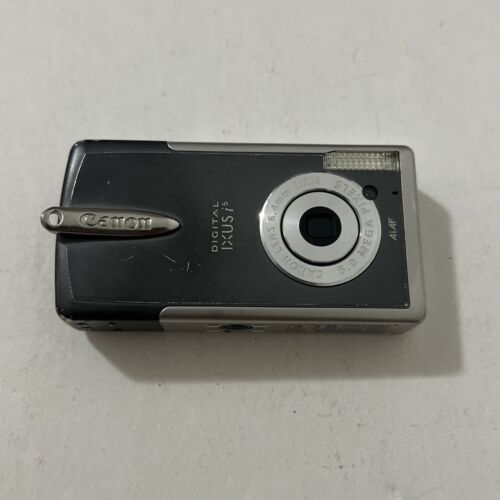 Canon Digital Camera IXUS i5 5.0MP Gray - Tested & Works - Picture 3 of 9