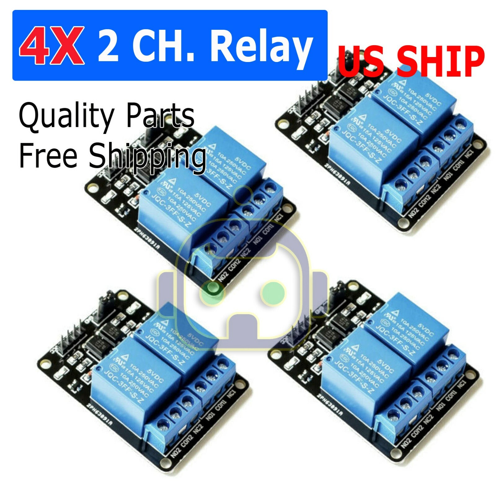 2-Kanal 5V//12V Relais Modul Relay Optokoppler Für Arduino Raspberry Pi