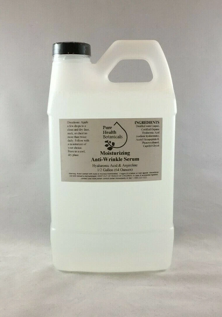 Half Gallon (64 oz) Matrixyl 3000 & Hyaluronic Acid Serum, HA, WHOLESALE, BULK