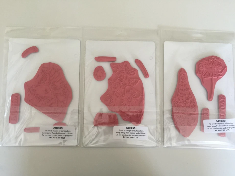 Sheena Douglass A Little Sketchy - Juego de 3 estampillas de goma con montaje EZ nuevas. Foto 2 de 4