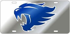 Uk Kentucky Wildcat Silver Mirrored License Plate Car Tag Uk Kentucky Wildcat Silver Mirrored License Plate Car Tag