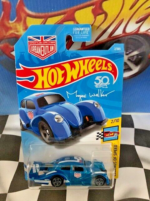 Hot Wheels 2018 HW Legends of Speed 2/10 002 Volkswagen Käfer Racer BLUE 5SP