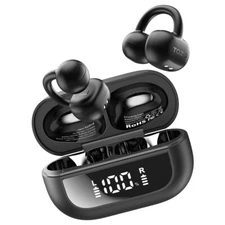 TOZO True Open Ear Clip Wireless Earbuds Bluetooth Headphone Lightweight Comfort