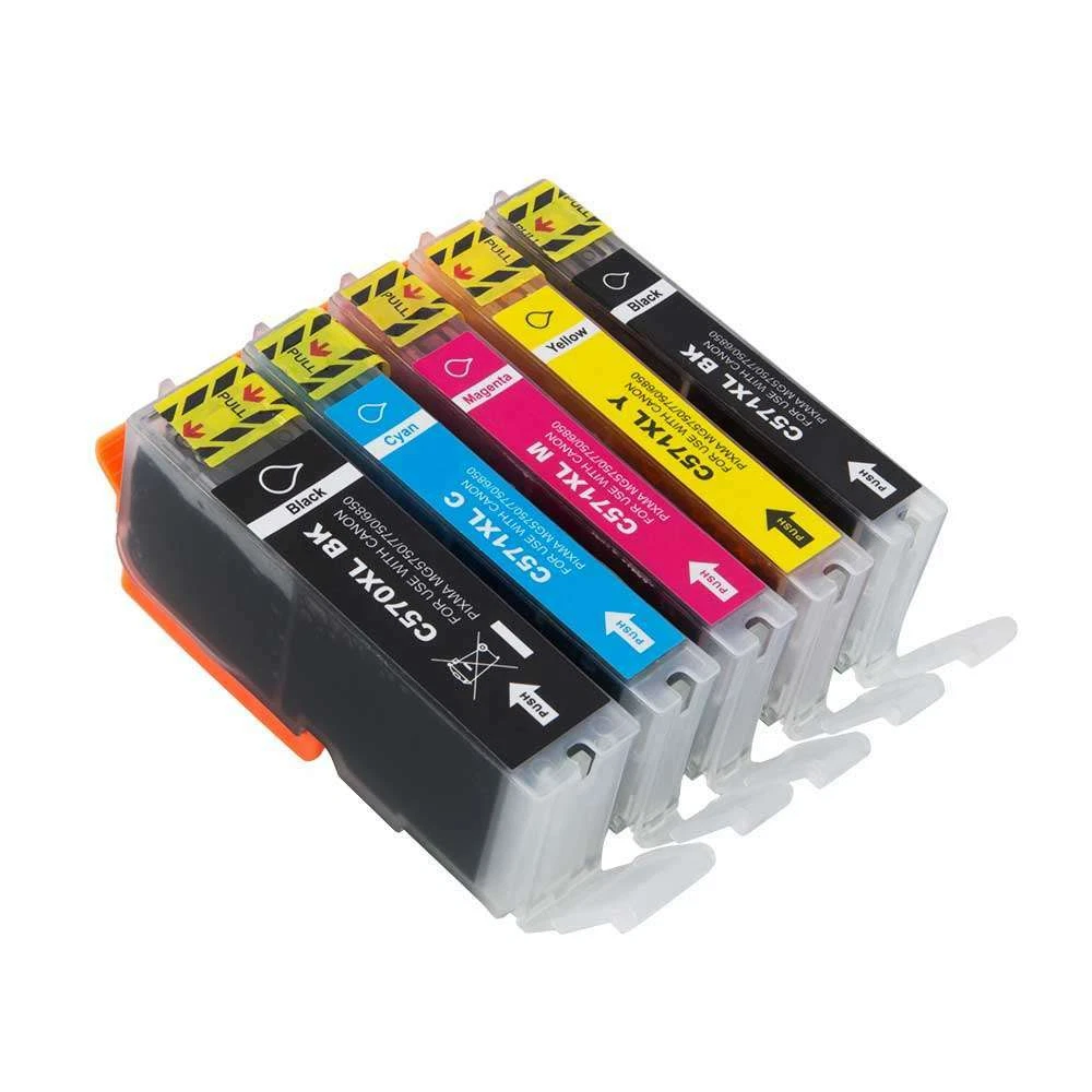 Compatible Multipack of High Capacity Canon PGi-570XL & CLi-571XL Ink  Cartridges