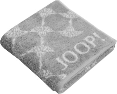 JOOP! Cornflower 1611 Farbe silber Handtuch Duschtuch Gästetuch Waschhandschuh