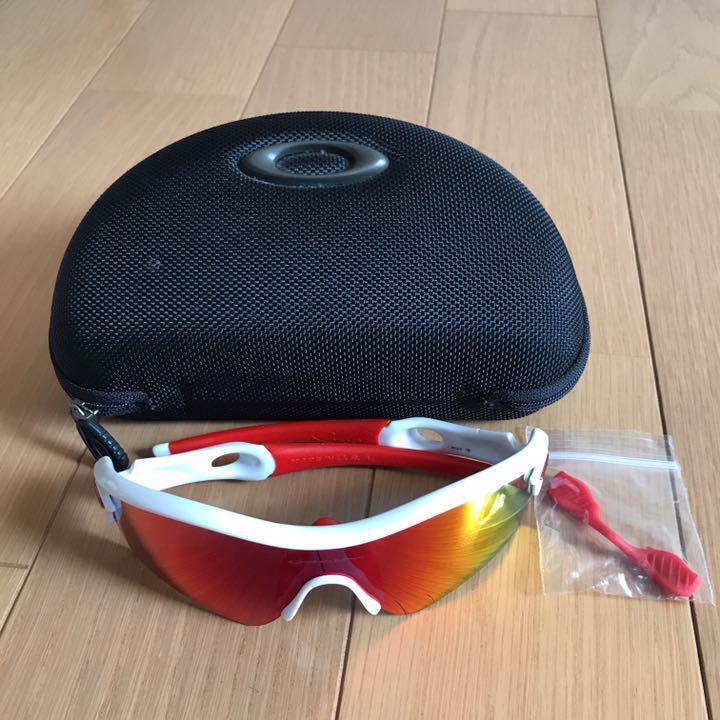 Oakley Radar Path Asian Fit 09-721J Red Iridium +Mirror Lens