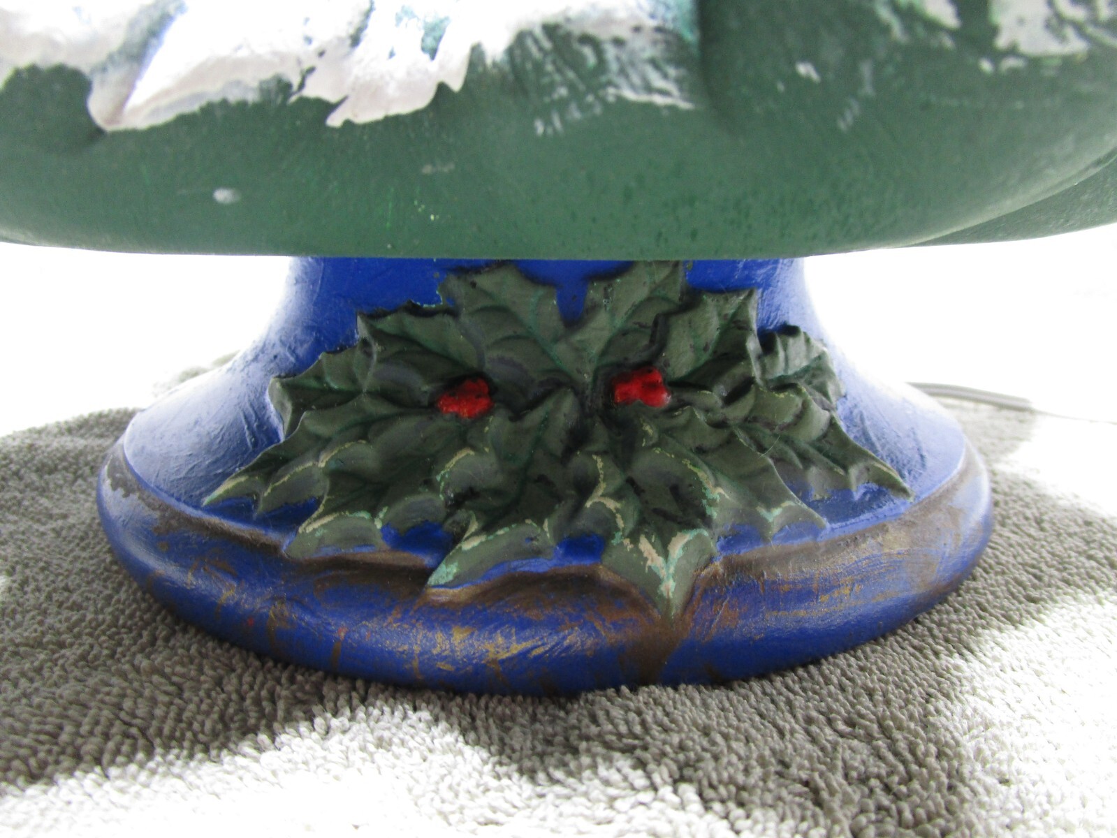Vintage 1970’s Ceramic Christmas Tree 16" W Nativity Scene, eBay