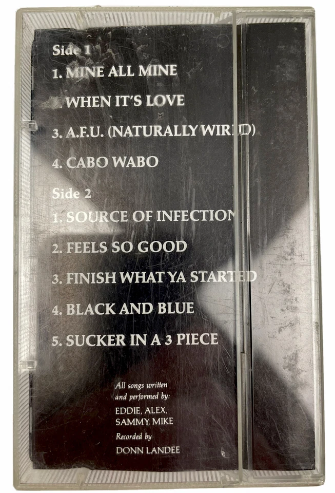 Van Halen OU812 Music Cassette Tape 25732-4 Warner Brothers Records 1988 - Image 2 of 4