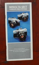 MINOLTA SR-T CAMERAS AND SYSTEMS BROCHURE/130541