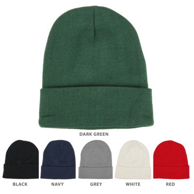 Superior Cotton Blend Knit Long Cuff Winter Beanie Hat - FREE SHIPPING