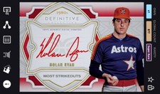 [DIGITAL CARD] TOPPS BUNT 20 NOLAN RYAN DEFINITIVE RED SIG, RANGERS ASTROS HOF P