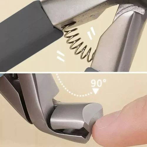 Nail Clipper Ergonomic Angled Head Senior Toenail Clipper Large Angled Head Toe - Picture 7 of 8