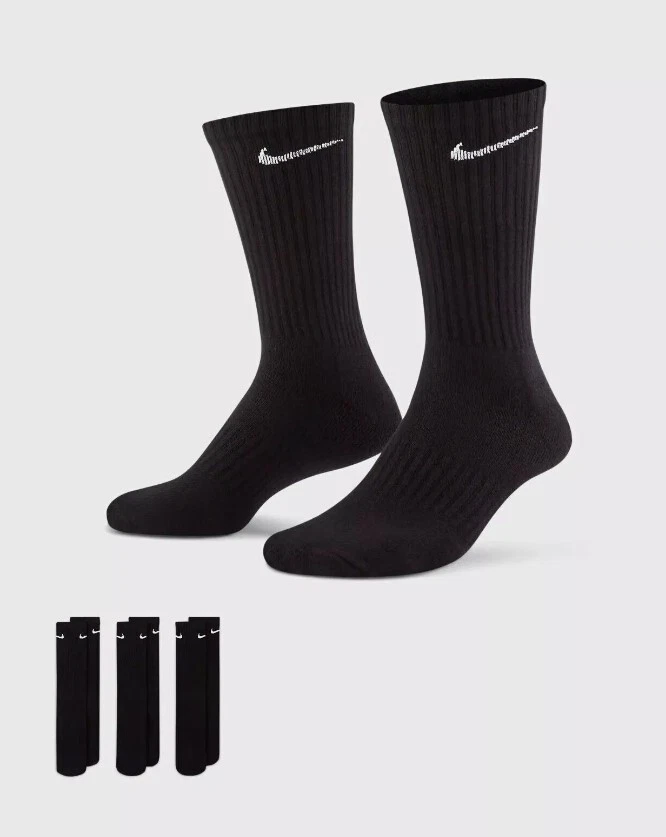 Nike Everyday Unisex Dri-FIT 3 pares de calcetines acolchados de algodón Foto 3 de 4