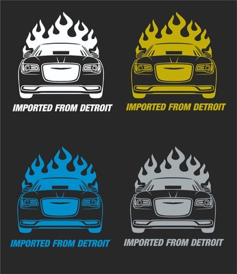 D Michigan 4/" WHITE Vinyl Sticker Decal Car truck lions tigers detroit 2+Free