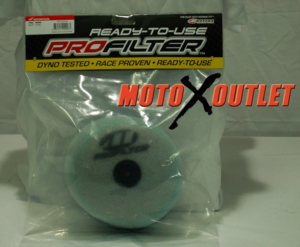 Filtro de ar Honda CR 85 Maxima Pro 1986-2007 CR85 CR80 pré-oleado CR 80 - Imagem 2 de 4