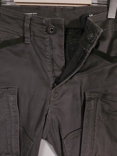 G-Star Raw Zip Pocket 3D Skinny Cargo Pants Stretch Mens size W29 L28 - Picture 6 of 12