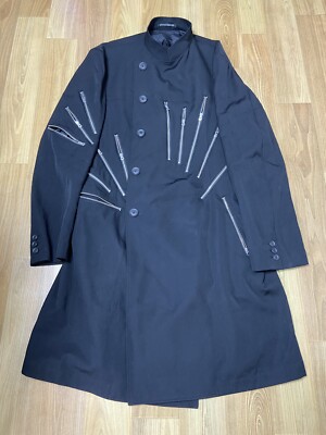 ジャケット・アウター 00s Yohji yamamoto pour homme wool coat 3 Yohji yamamoto pour homme ss19 multi zipper wool coat | eBay