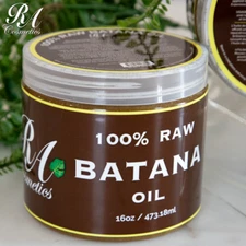 RA Cosmetics 100% Natural Unrefined Batana Hair Oil for Hair Growth