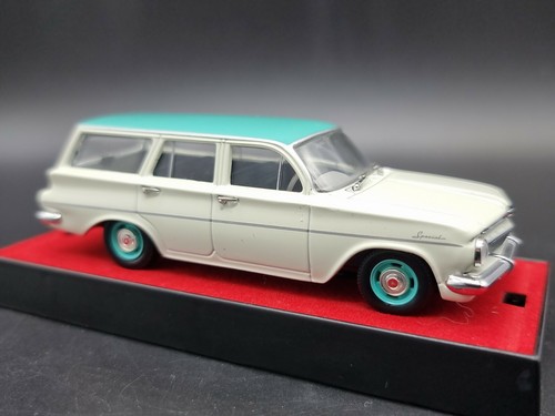 TR41B Trax 1962 EJ Holden Special Station Sedan White Green 1:43 Diecast Model - Picture 3 of 12