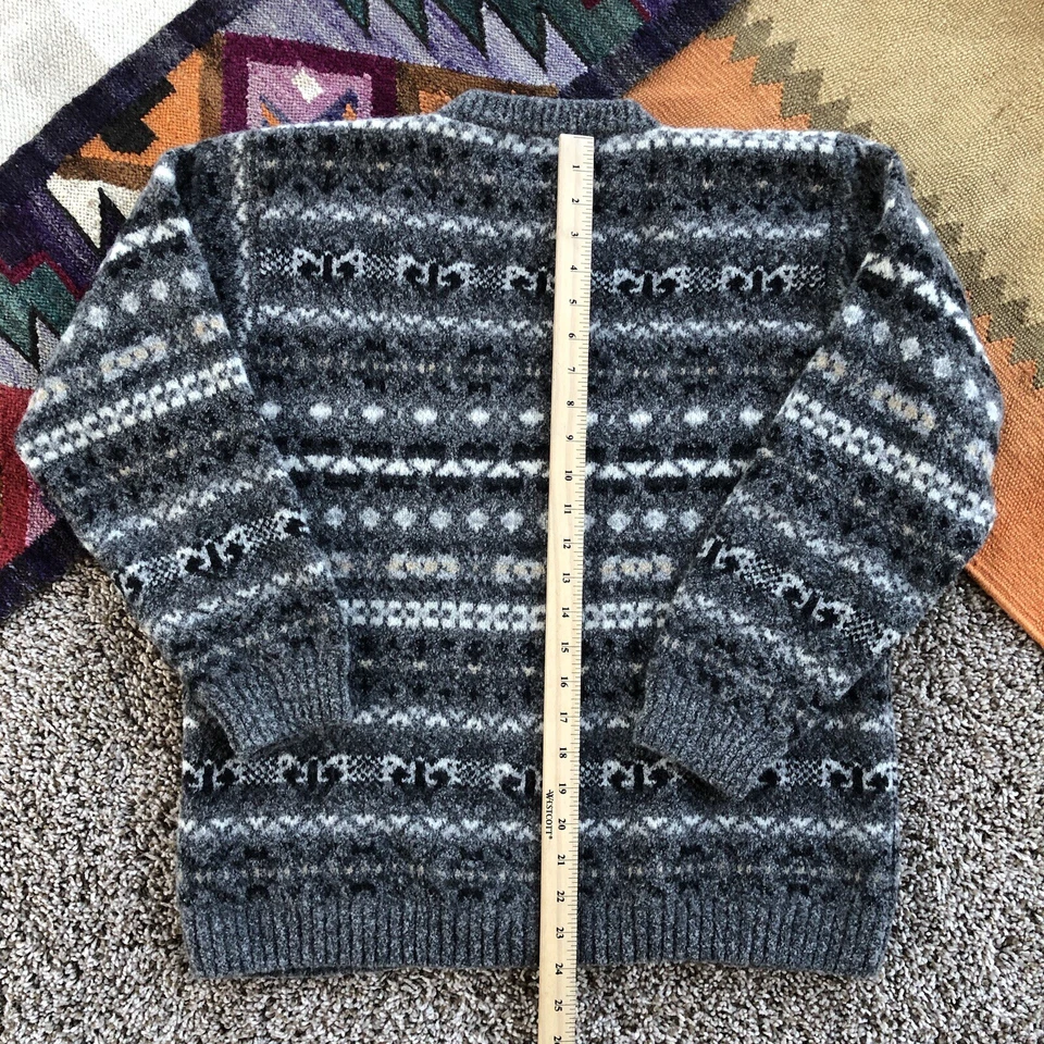 Cárdigan suéter Harley of Scotland para mujer talla XL lana merino tejido escocés usado en excelente estado Foto 4 de 4