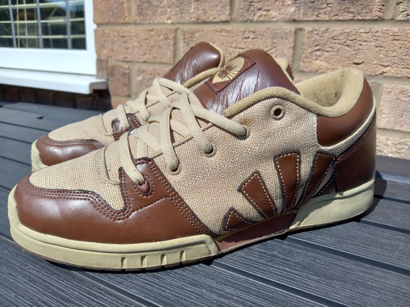 IPATH 'YOGI LOW2 SKATE SHOES 10/45 VINTAGE/90S/HEMP/CATS/OG/DC/LYNX