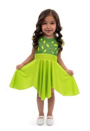 Tinkerbell Twirl Dress Up Costume Machine Washable Kids Play Size 4  