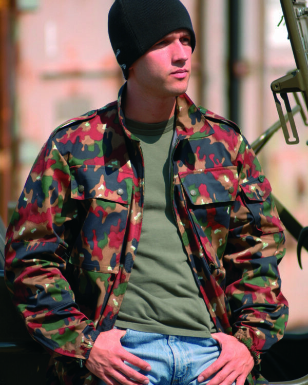 Authentic Swiss Army M83 Alpenflage Military Surplus Field Jacket