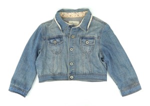 jaqueta jeans tamanho 14