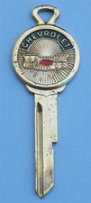 Chevrolet Gold Bowtie Corvette Camaro SS Impala 1969 1973 1977 1981 GM Key Blank