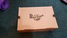Image of Dr. Martens 1460 SMOOTH LEATHER ANKLE BOOTS UK 4 CHERRY RED- WORN ONCE