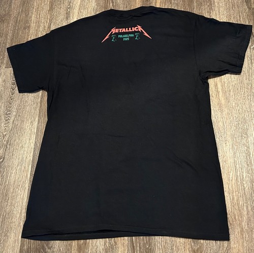 OFFICIAL METALLICA PHILADELPHIA EAGLES POP UP SHOP 2025 SHIRT XL M72 - Picture 2 of 7