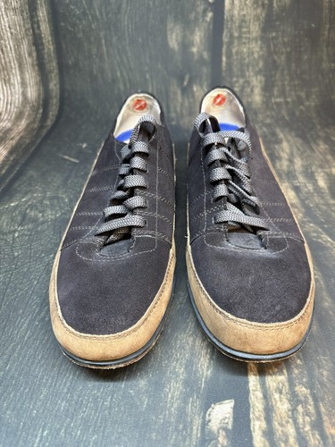 Zapato de gamuza Florsheim con cuerda causal talla 9M castaño caqui - Imagen 4 de 9