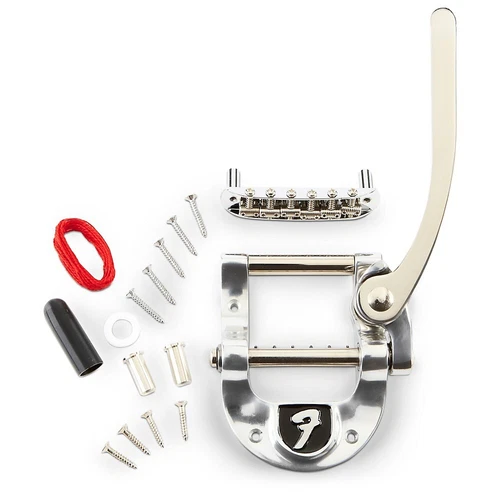 Bigsby B5 Fender Vibrato Kit - Original Logo For Telecaster Guitars Chrome LN