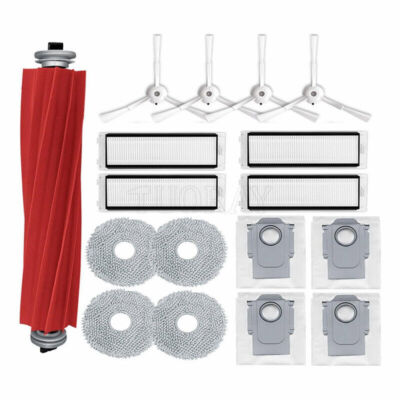 Main Roller Brush Filter Bag For Roborock P10 / Q Revo Robot Vacuum Cleaner Kit