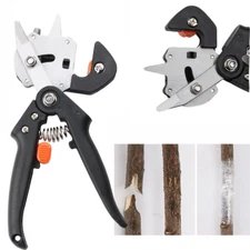 Pro Tree Pruning Shears Scissor Grafting Cutting Tools Set Garden Nursery Fruit