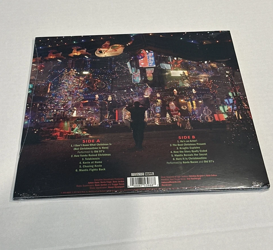 The Guardians Of The Galaxy Holiday Special RSD Clear W/Green Red Splatter New 2 - Image 2 of 4