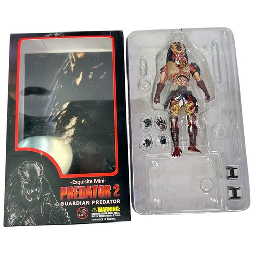 Hiya Toys Predator 2 Guardian Predator Action Figure Squisita Mini Scatola Aperta - Foto 2 di 7